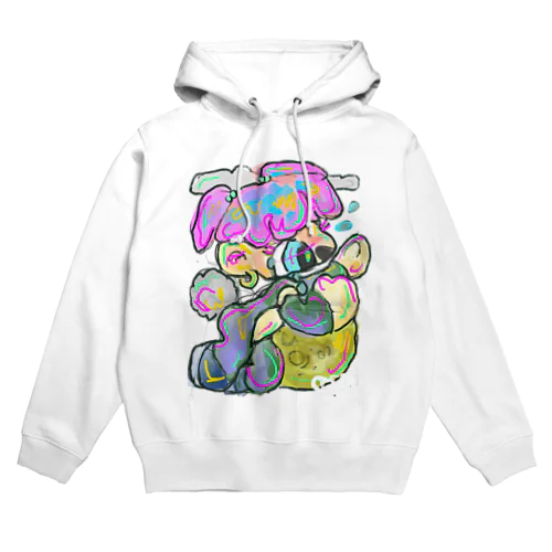 かなしむうさぎ Hoodie