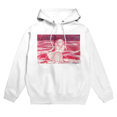 赤い海 Hoodie