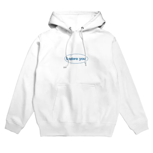 青ロゴパーカー Hoodie