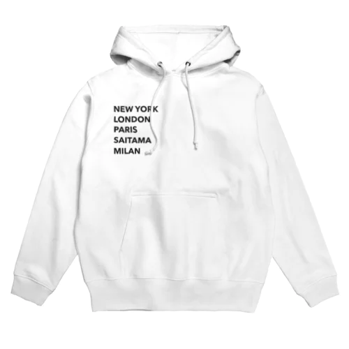 NY LONDON PARIS SAITAMA MILAN Hoodie