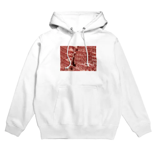 四角いお肉 Hoodie