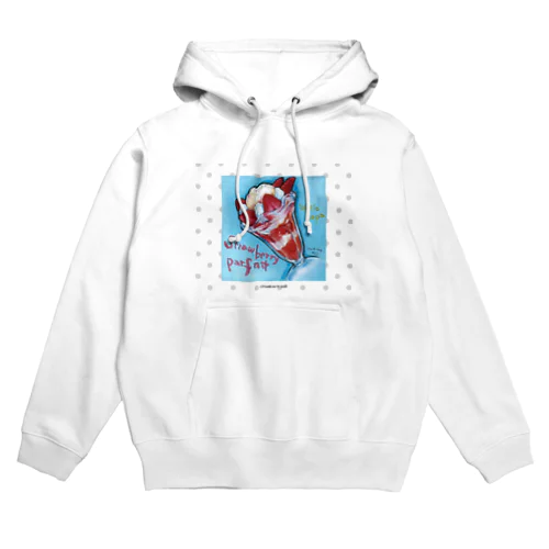 チョークアート　パフェ　B Hoodie