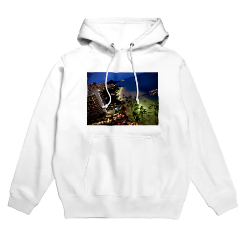 ハワイの夜景 Hoodie