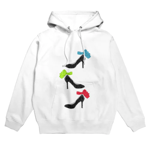 履きたいけど履けないヒール(3色) Hoodie