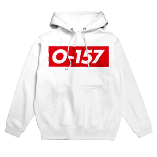 O-157ボックスロゴ Hoodie