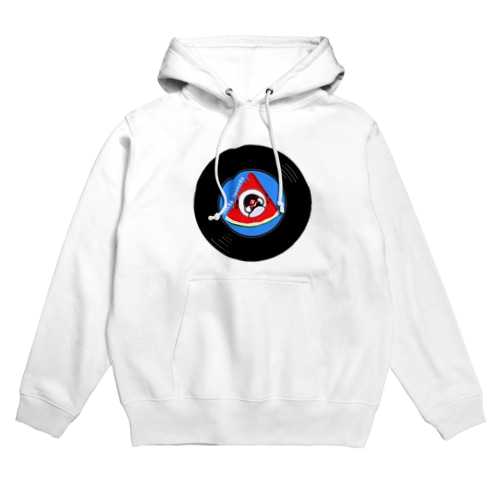 すいかレコード桜文鳥 Hoodie