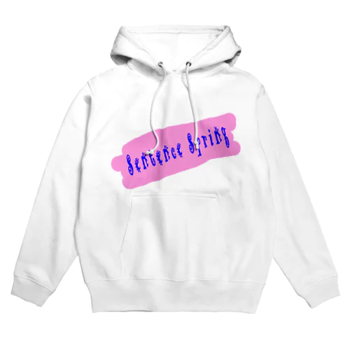 Sentence Spring blue Hoodie