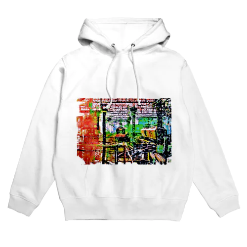 色めくトレイン Hoodie