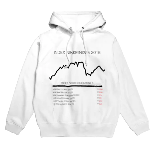 日経平均株価(INDEXNIKKEI)2015 芸能ショックベスト6 Hoodie