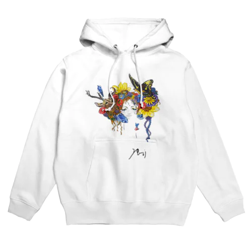 赤青金魚 Hoodie