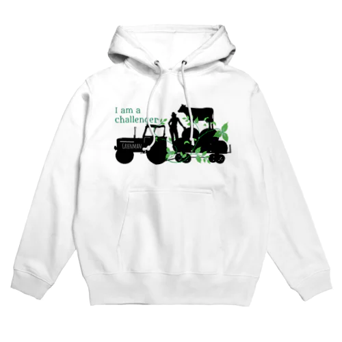 ぐりーんまんグッズ Hoodie