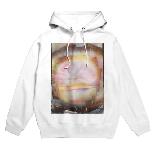 ピンクの翼 Hoodie