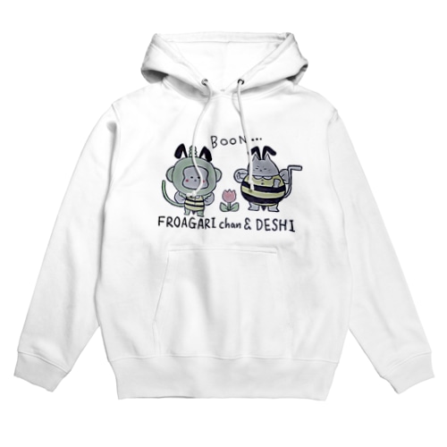 ふろあがりちゃん＆弟子 蜂バージョン Hoodie
