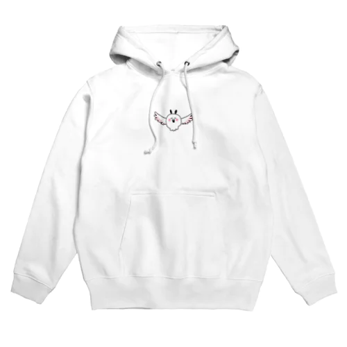 ツバサを得たウサギ Hoodie