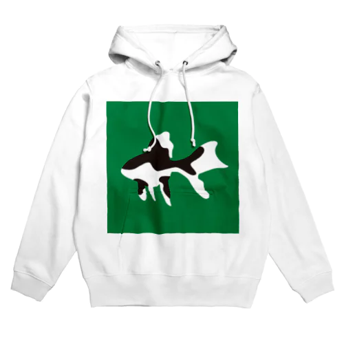 白黒金魚くん Hoodie