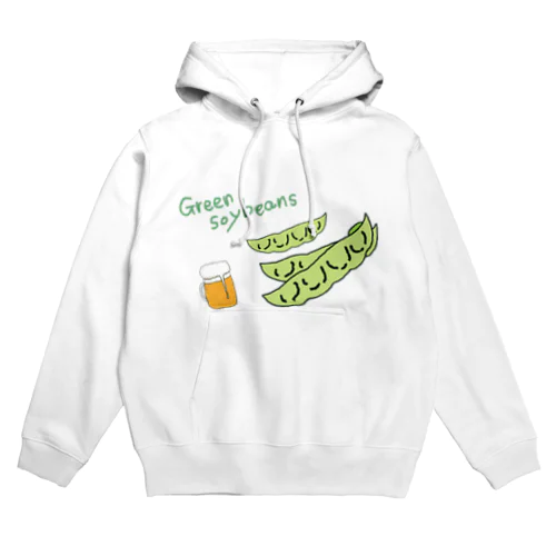 Green soybeans-枝豆- Hoodie