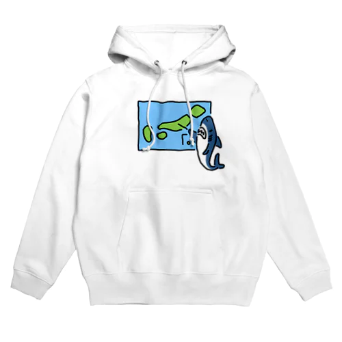 天気を予想するサメ Hoodie