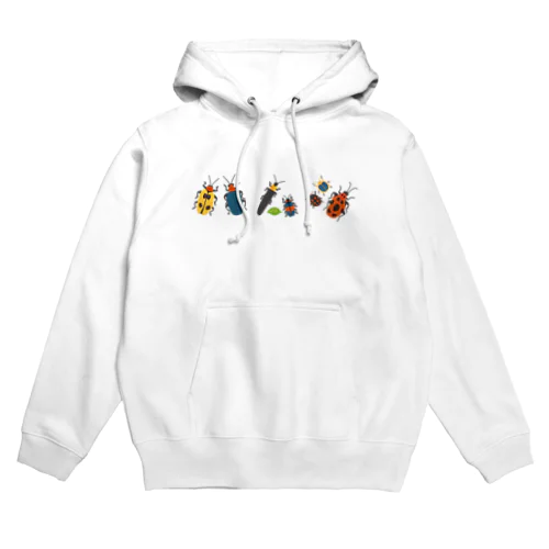 カラフルポップなハムシ Hoodie