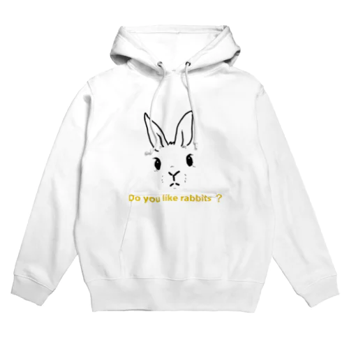 うさぎさんは好きですか？ Hoodie