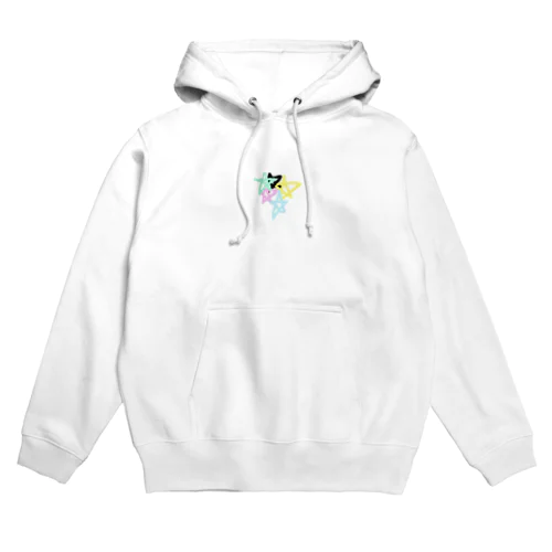 5color star Hoodie