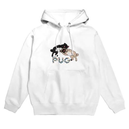 パグ-pug-ぱぐ パーカー-2 Hoodie