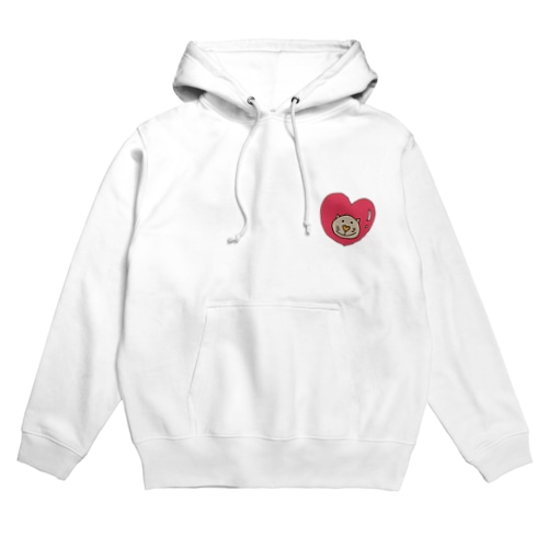 ハート型のらいおん Hoodie