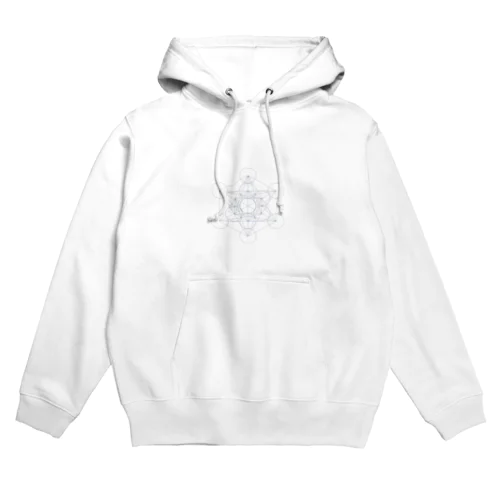 シンプル　「Metatron’s Cube」 Hoodie