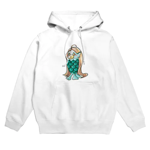 マスクのアマビエ Hoodie