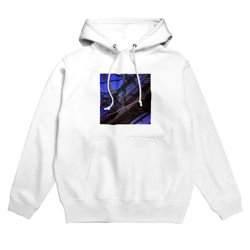 見上げたら鉄骨 Hoodie