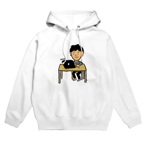 在宅勤務 Hoodie