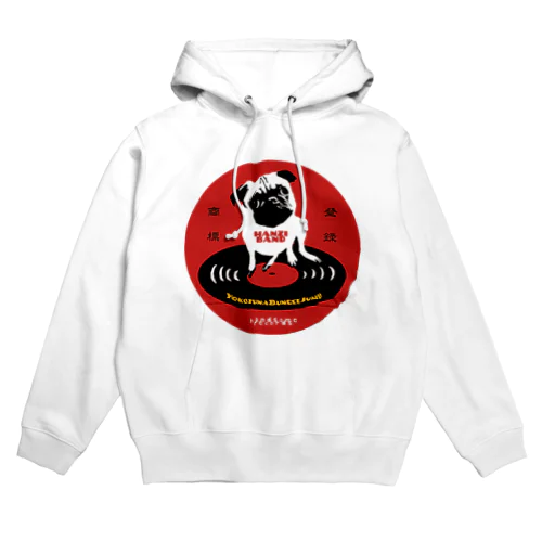 HANZI BAND×ハンサムレコードロゴ Hoodie