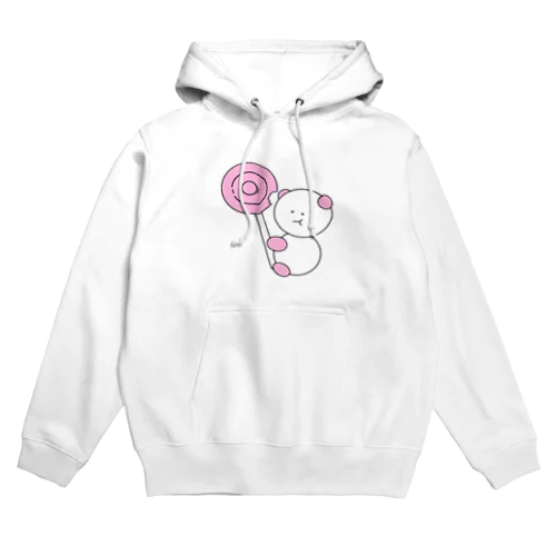 ピンク色のまるいやつ Hoodie