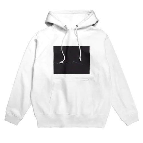 夜の灯台、星 Hoodie