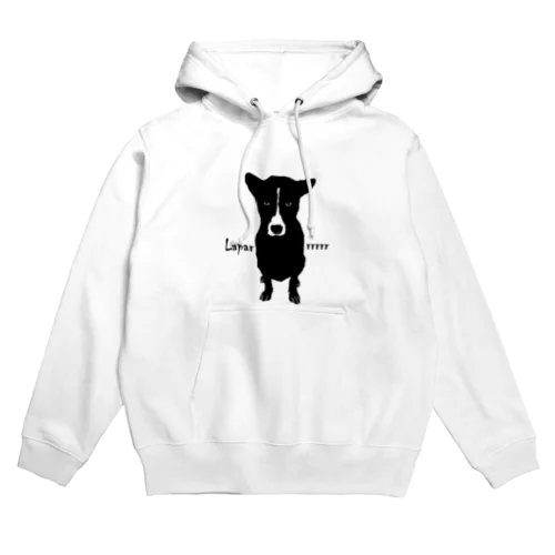 バリ犬（文字入り） Hoodie