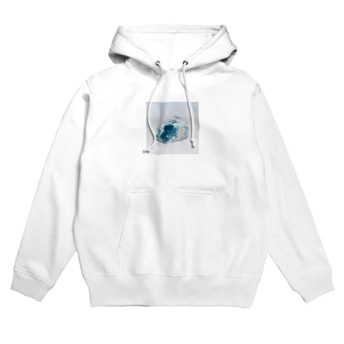 ロックなアイテム　フローライト(青緑) Hoodie