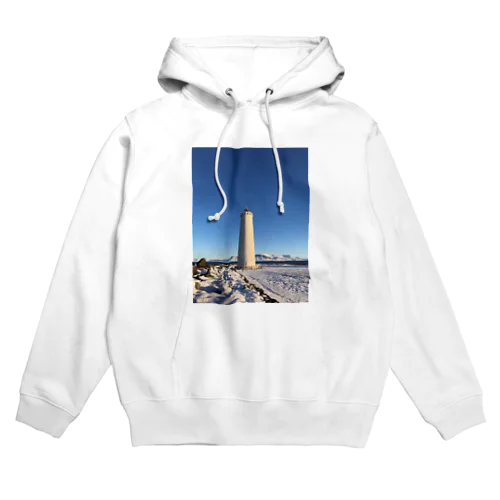 アイスランドの灯台 Hoodie