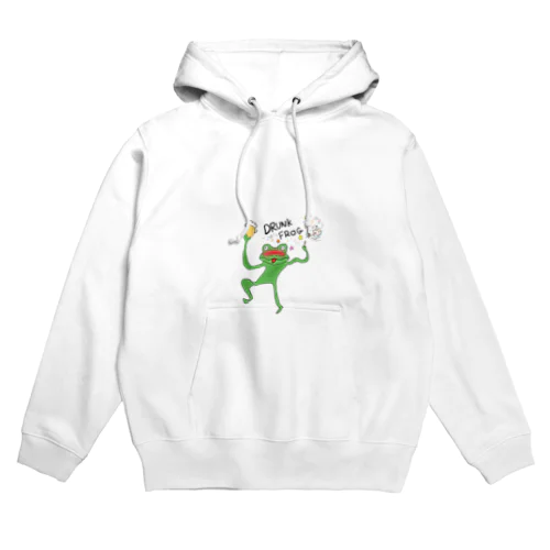 酔っぱらいガエル Hoodie