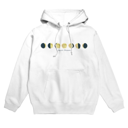 月の満ち欠け Hoodie