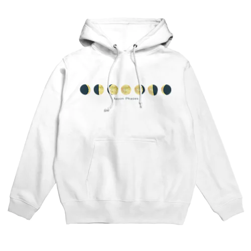 月の満ち欠け Hoodie