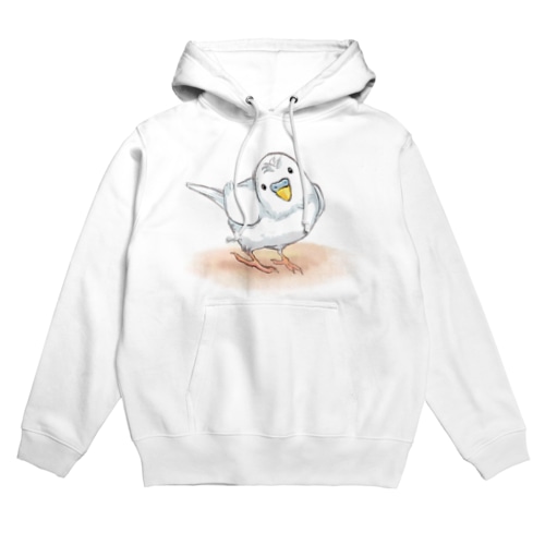 セキセイインコ　レティ【まめるりはことり】 Hoodie