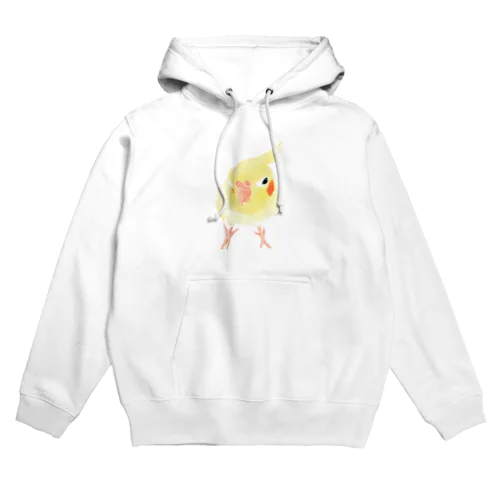 オカメインコ　おすましルチノー【まめるりはことり】 Hoodie