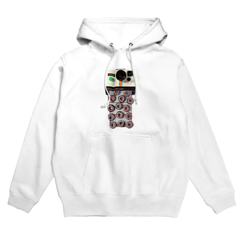 カメラとドーナツ Hoodie