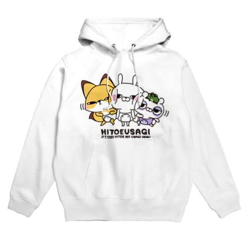 ひとえうさぎ  Hoodie