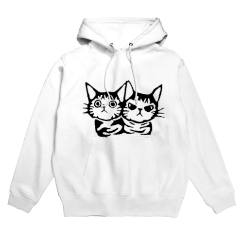 仲良し2匹 Hoodie