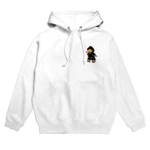 FOODzooシリーズ ダック(黒) Hoodie