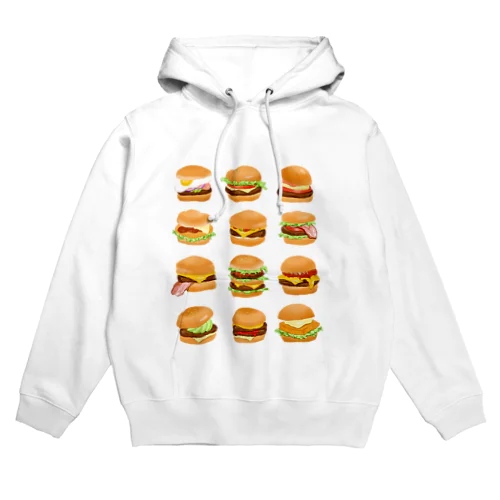 ハンバーガー！！！！！ Hoodie