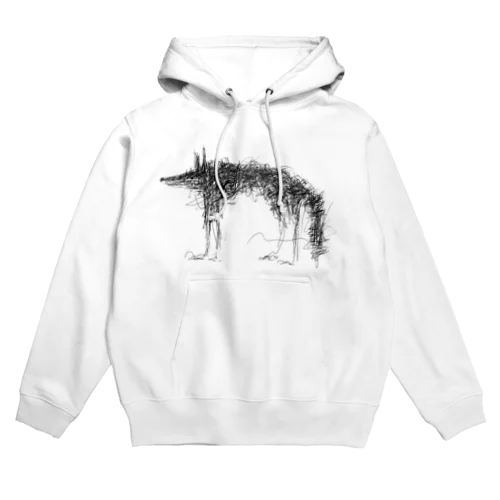 flower wolf Hoodie