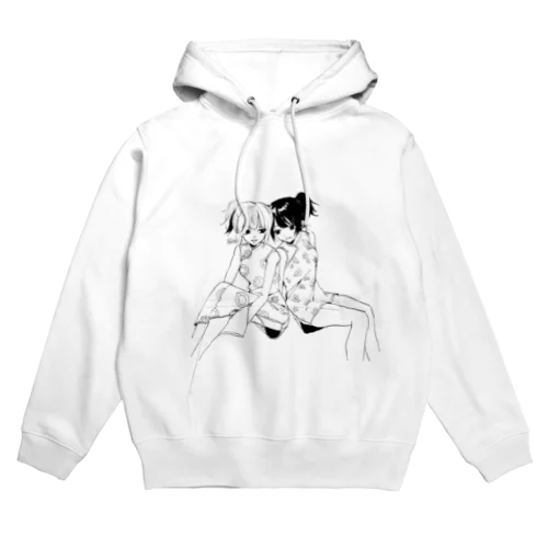 チャイナなギャルツインズ沙良田流 Hoodie