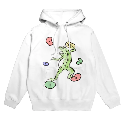 ボルダリングカエル Hoodie