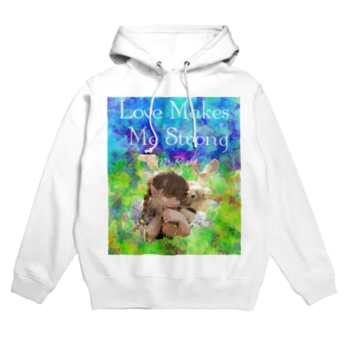 Love Makes Me Strong Hoodie